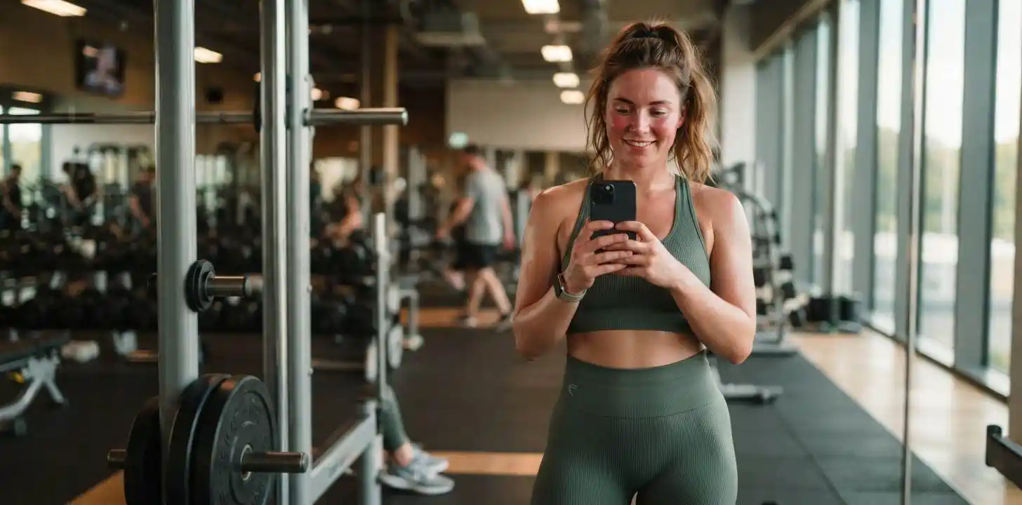 Gym selfie captions