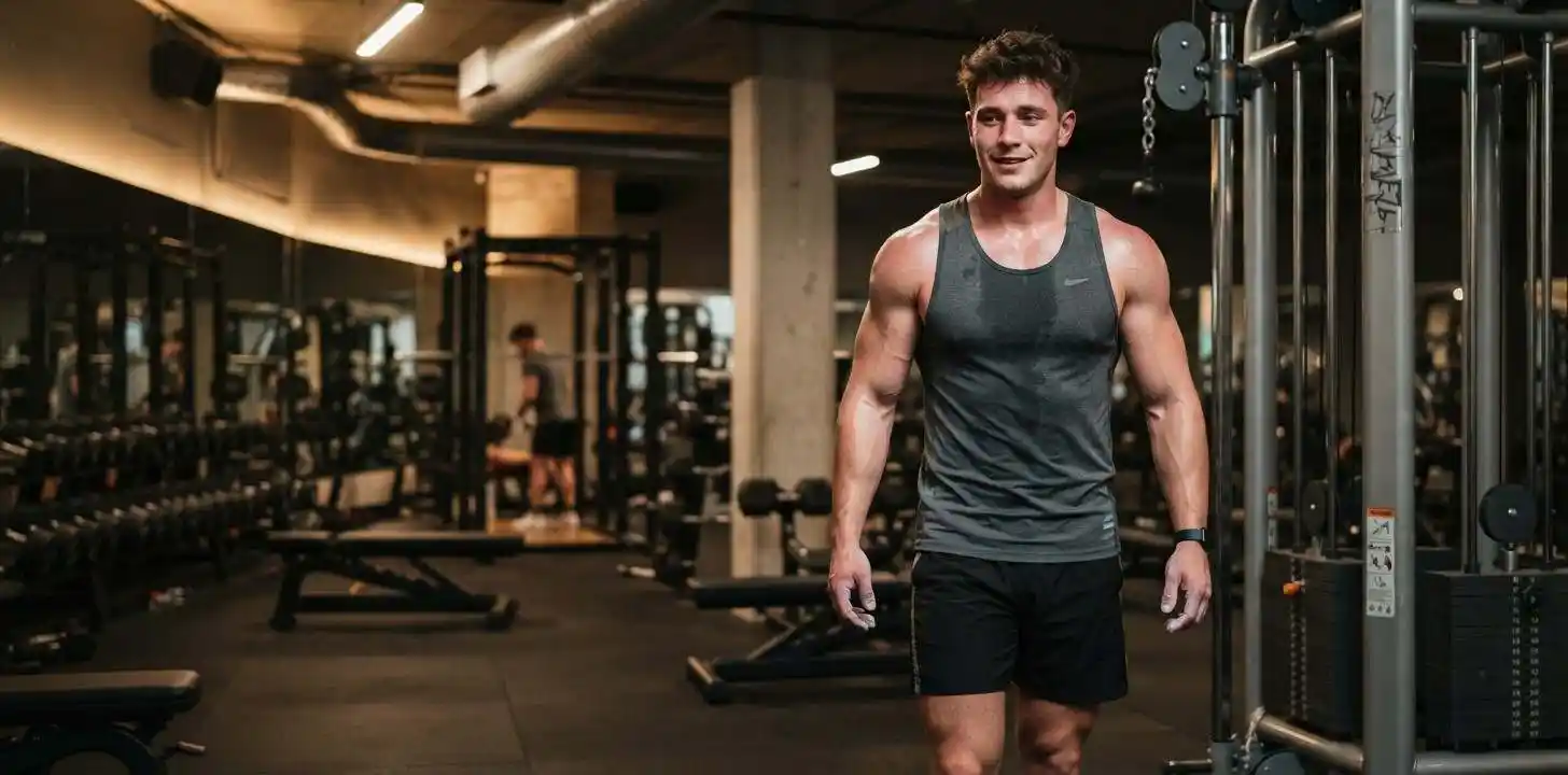 Upper body workout captions
