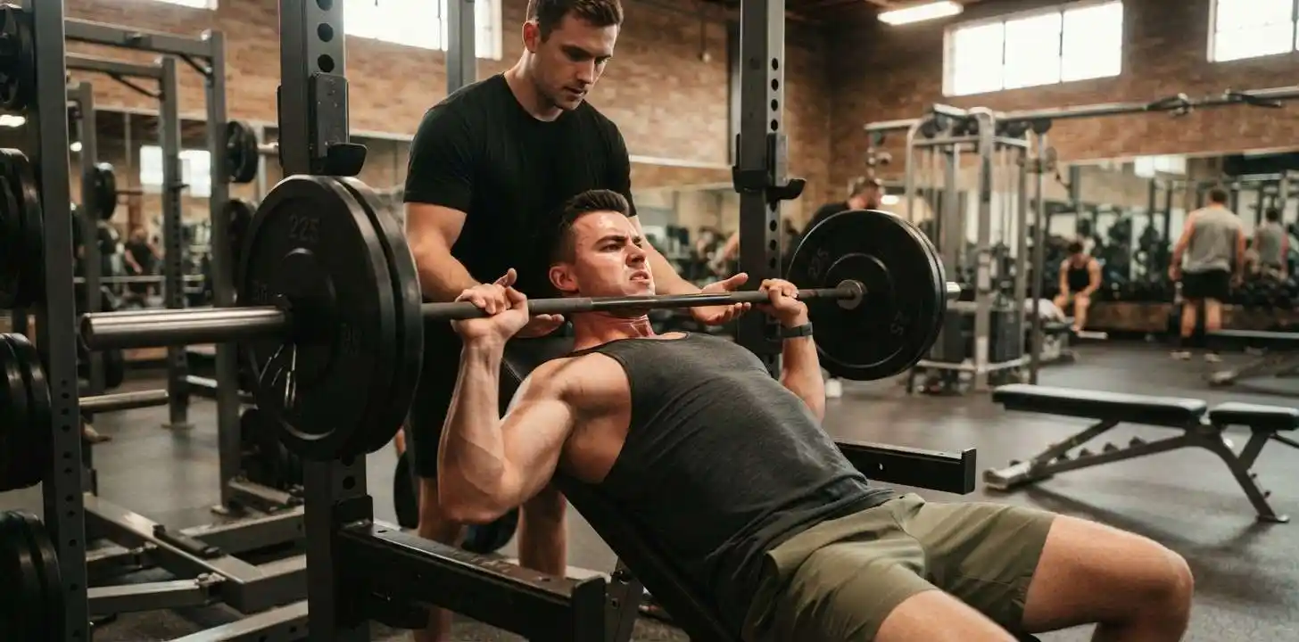 Bench press captions
