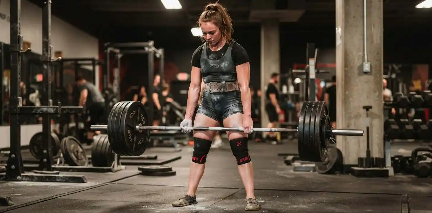 Powerlifting captions
